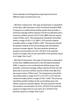 ISO 14644 Cleanroom Design Requirements | PDF