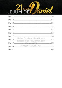 Página 8 
 
 
 
Dia 11 ............................................................................................... 50