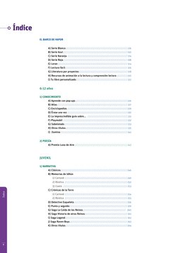 6
Índice
Índice
EL BARCO DE VAPOR
A) Serie Blanca / /  /  /  /  /  /  /  /  /  /  /  /  /  /  /  /  /  /  /  /  /  /  /  /  /