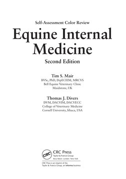 Veterinary Self-Assessment Color Review Series) Divers, Thomas J