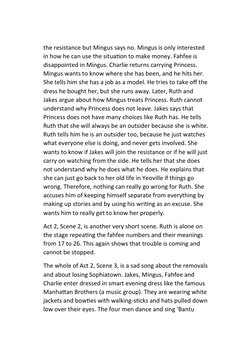 Fahfee Examples Sophiatown: A Grade 11 Summary | PDF | Mystery, Thriller & Crime Fiction