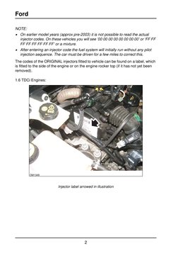 Programmed Fuel Injection Label Ford Injector Programming Guide | PDF | Fuel Injection | Rotating Machines