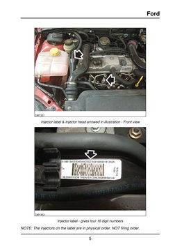 Programmed Fuel Injection Label Ford Injector Programming Guide | PDF | Fuel Injection | Rotating Machines