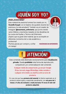 Este material de anatomía humana fue creado por mí,
Grazielle Scopel, con el objetivo de ayudarte durante las
prácticas y la