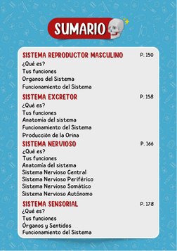 SUMARIO
SUMARIO
SISTEMA REPRODUCTOR MASCULINO
SISTEMA REPRODUCTOR MASCULINO
¿Qué es?
Tus funciones
Organos del Sistema
Funcio