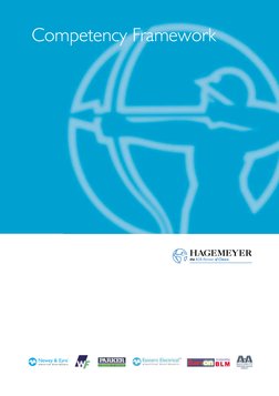 Competency Framework
