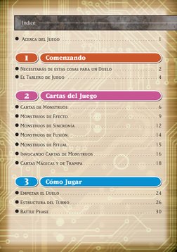 2
3
1
Indice
Comenzando
Cartas del Juego
Cómo Jugar
l  Acerca del Juego  . .  .  .  .  .  .  .  .  .  .  .  .  .  .  .  .  .