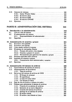 x
ÍN D I CE GENERAL
© RA-MA
8.10
Gestores de ventanas
230
8,10.1. Gestor Window Maker
232
8.10.2. El entorno xf ce.
. .
233