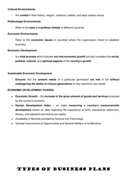 Cultural Environments 
- 
Are rooted in their history, religion, traditions, beliefs, and deep-seated values 
Politicolegal E