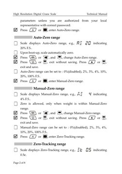 OCS Crane Scale Calibration Manual | PDF | Calibration | Weight