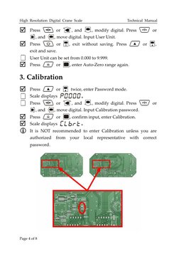 OCS Crane Scale Calibration Manual | PDF | Calibration | Weight