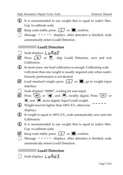 OCS Crane Scale Calibration Manual | PDF | Calibration | Weight