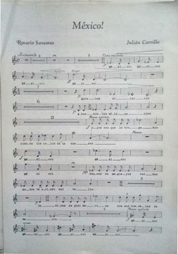 México! 
'Jwsario Sansores 
]ulián Carrillo 
M6-xi _co¡ 
7 
6 
1 ---Éi=f r· 
~ J9 ~- r J. ,.•-1 
p Quie-tud 
s1 __ len_cio 
,