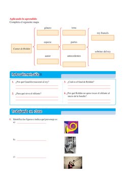Aplicando lo aprendido 
Completa el siguiente mapa 
 
 
 
 
 
 
 
 
 
 
tema 
 
 
 
partes 
 
 
antecedentes 
 
 
 
rey franc