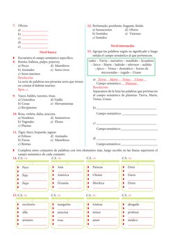 7. 	 Oficios
a)	________________	
b)	________________
c)	________________	
d)	________________
e)	________________	
Nivel bás