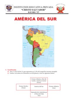 1.	 Localización
Y
Y 	Área: 17 870 218 km2, lo que representa un 11.9% de la superficie terrestre emergida.
Y
Y 	Límites: Se