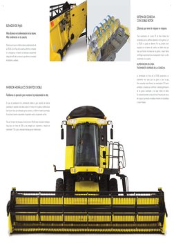 6
7
 
 
 
 
 
ALIMENTACIÓN EN LÍNEA: 
TRATAMIENTO SUPERIOR EN LA COSECHA.
La alimentación en línea de la CR5.85 proporciona u