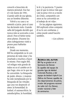 conoció a Jesucristo de
manera personal. Eso fue 
el 4 de marzo de 1981.
Cuando salió de esa iglesia,
era un hombre diferente