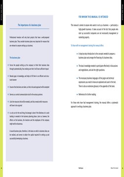 About this manual
Starting up
About this manual
13
About this manual
12
FOR WHOM THIS MANUAL IS INTENDED
This manual is aimed