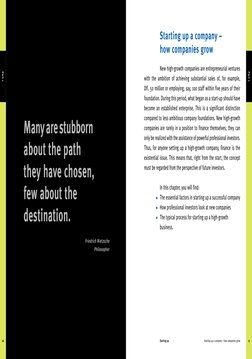 Starting up
Starting up a company – how companies grow
Part 1
17
Starting up a company – 
how companies grow
New high-growth