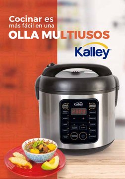 Cocinar es
OLLA MULTIUSOS
más fácil en una
