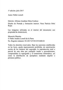  
1ª edición: julio 2017
1ª edición: julio 2017
 
Autor: Pablo Lomelí
Autor: Pablo Lomelí
 
Edición: Alfonso Jonahtan Mota Ca
