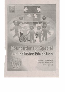Foundation of Special and Inclusive Education | PDF