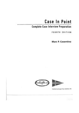 Case in Point | PDF