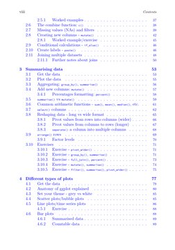 viii
Contents
2.5.1
Worked examples . . . . . . . . . . . . . . . . . . . .
37
2.6
The combine function: c()
. . . . .