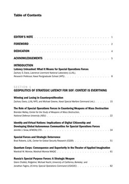 2 | D A V I S , G A C , R A G E R , R E I N E R & S N O W
EDITOR'S NOTE . . . . . . . . . . .