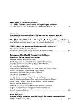 S T R A T E G I C L A T E N C Y U N L E A S H E D | 3
Sharp Swords of the Future Battlefield:
The Chinese Military