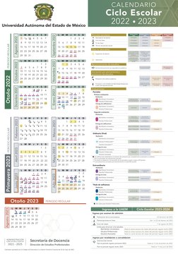 Agosto 2023
Otoño 2023
PERIODO REGULAR
7
8
9
10 11 12 13
4
5
6
14 15 16 17 18 19 20
1
22 23 24 25 26 27
28 29 30 31
21
D
L
M