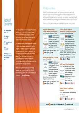 2
Aseptic and Sterile Processing:  
Control, Compliance and Future Trends
EDITORS: Tim Sandle and Edward C. Tidswell
ASEPTIC