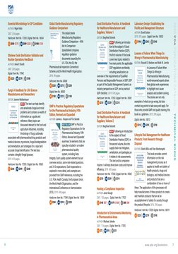 7
www.pda.org/bookstore
6
PMS
CMYK
RGB
Hex code for Web
301
C:100  M:45  Y:0  K:18
R:51  G:95  B:155
#335F9B
2020 PDA PUBLICA