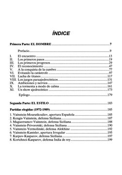 íNDICE 
Primera Parte: EL HOMBRE ........................................................................... 7 
Prefacio ....