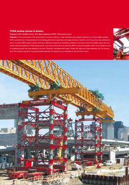 TITAN jacking system in Boston
Customer: SIWP Location: Boston, USA. Main equipment: SPMTs, TITAN jacking system
Highlight: F