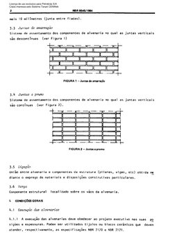 C6pia impressa 
pelo Sistema 
CENWIN 
2 
NBR 854!V1984 
mais 
10 milimetros 
(junta 
entre 
fiadas). 
3.3 
JUK tas de ammra~~