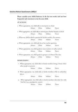 SSQ Forms - and - Worksheets PDF | PDF | Nonverbal Communication ...