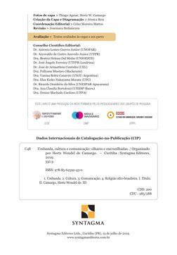 3
Fotos de capa > Thiago Aguiar, Hertz W. Camargo
Criação da Capa e Diagramação > Jéssica Reis 
Coordenação Editorial > Celso