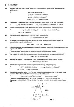 Solved Problems in Fluid Mechanics-Chapter 1 - Fluid Properties | PDF