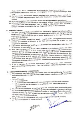 "Subcontractor shall be submit required certificatlon & copy of valid license of operator. 
12) Arranging for quality checks