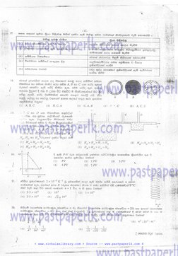 2004 A/L Physics Paper and Answers | PDF