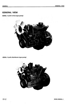 Komatsu 6d95 s6d95l 1 Series Diesel Engine Shop Manual | PDF ...