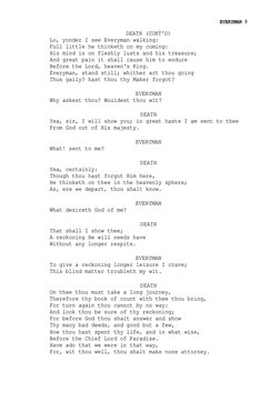 Everyman: A Morality Play Script | PDF | Penance | Sacraments