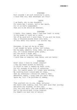 Everyman: A Morality Play Script | PDF | Penance | Sacraments