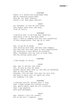 Everyman: A Morality Play Script | PDF | Penance | Sacraments