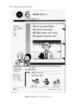 Figure 5.1 Scenario 1, New Horizon 1, p. 50
94
Carlos Islam and Chris Mares
