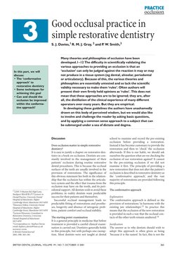 Restorative and Occlusion | PDF | Dentistry | Mouth