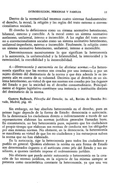 INTRODUCCION, PERSONAS Y FAMILIA 
11 
Dectro de la normatividad tenemos cuatro sistemas fundamentales: 
el derecho, la moral,