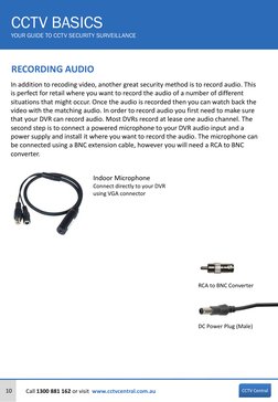 CCTV System Basics Guide | PDF | Closed Circuit Television | Digital ...